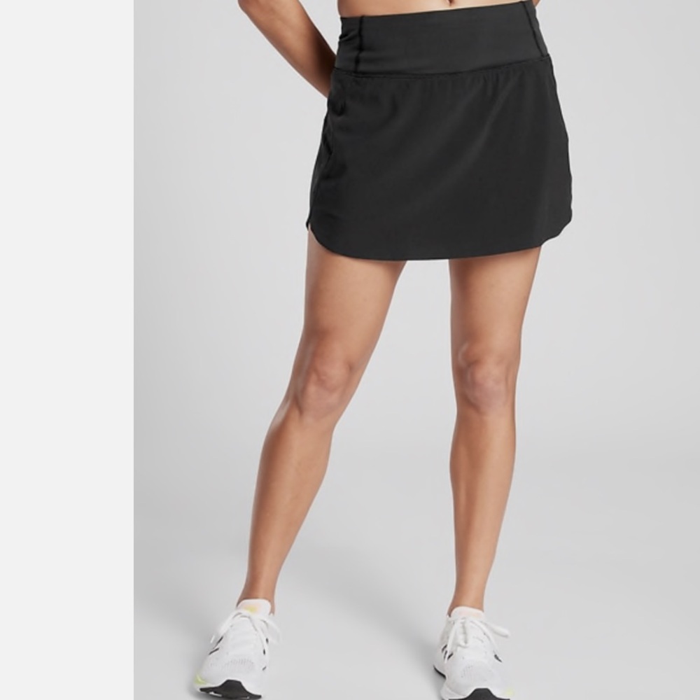 Athleta Black Skort